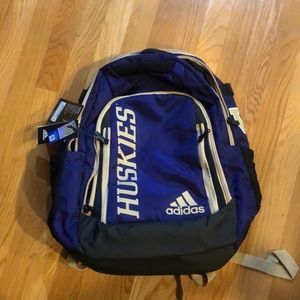 NWT adidas x UW Huskies 5-star Team Backpack